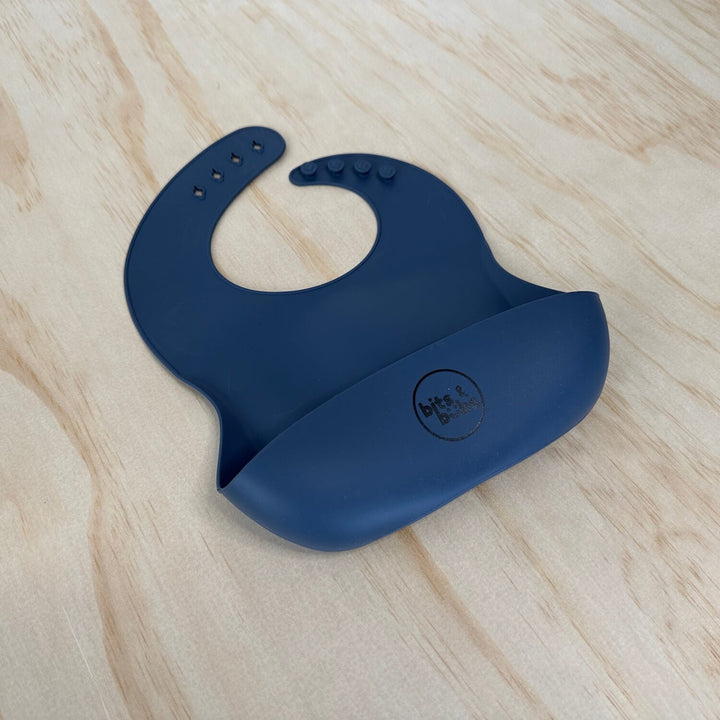 Deep Sea Blue Silicone Feeding Gift Set - Bits and Bubs