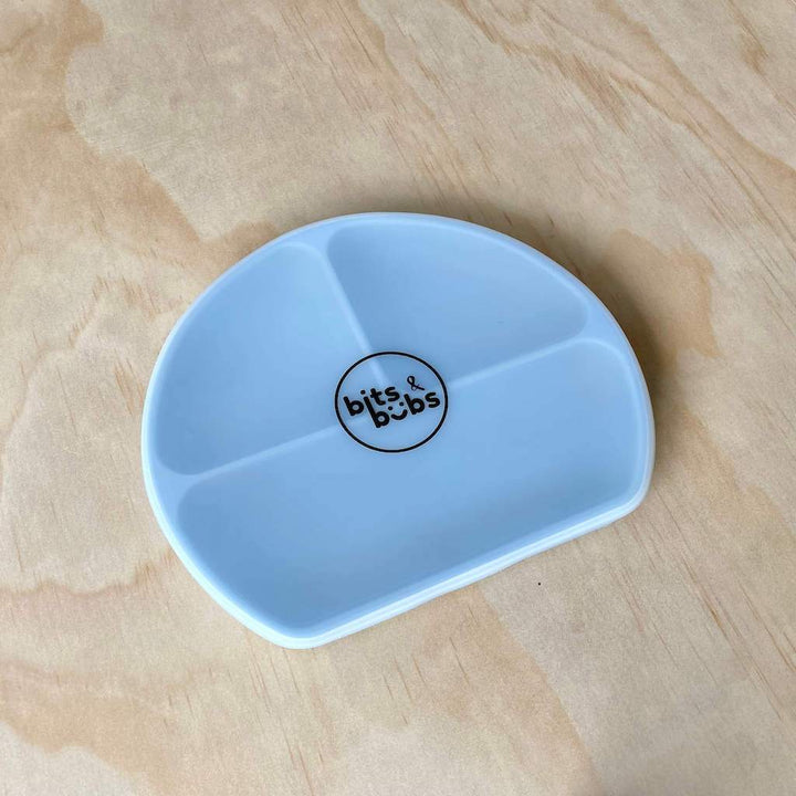 Sky Blue Feeding Set with Custom Keepsake Box - Bits and Bubs