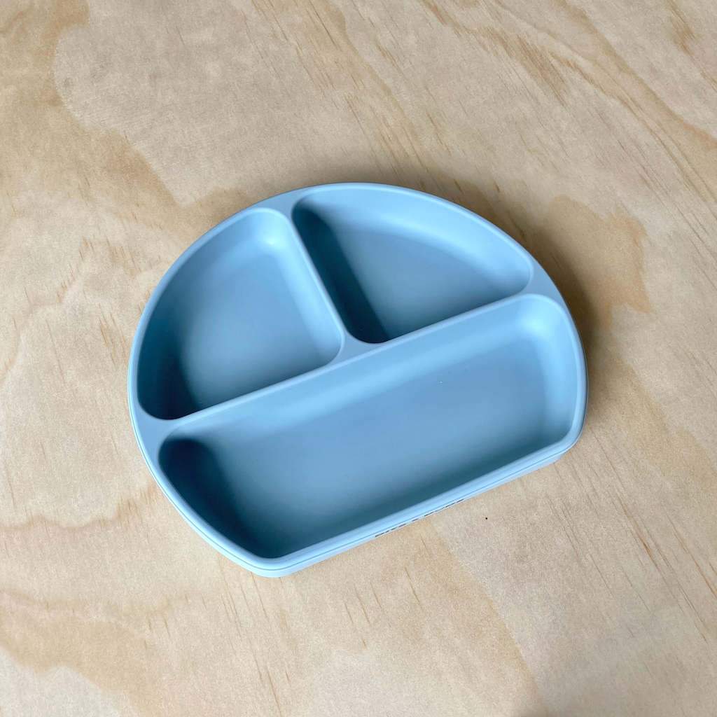 Sky Blue Feeding Set with Custom Keepsake Box - Bits and Bubs